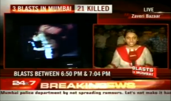 Three Blasts in Mumbai